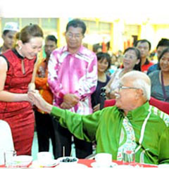 The Governor of Penang & Bernice Wong